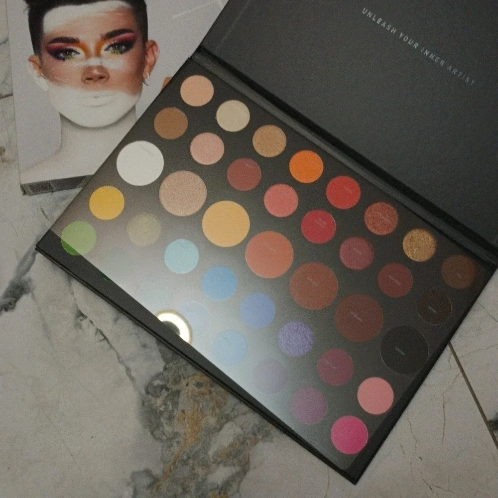 Morphe The James Charles Authentic Eyeshadow Palette Full size Rare Glam Womens